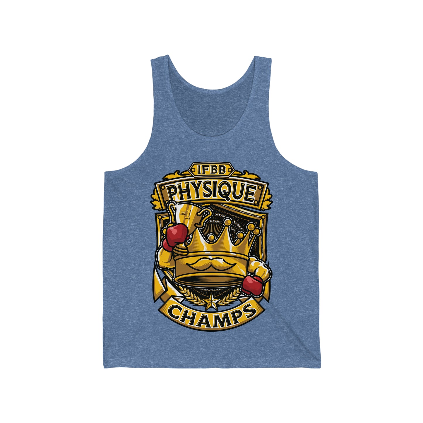 IFBB PHYSIQUE CHAMPS - PREMIUM SOFT - Unisex Jersey Tank (Bella+Canvas 3480)