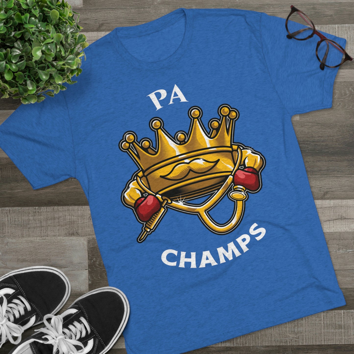 PA CHAMPS - PREMIUM SOFT - Unisex Tri-Blend Crew Tee (Next Level 6010)