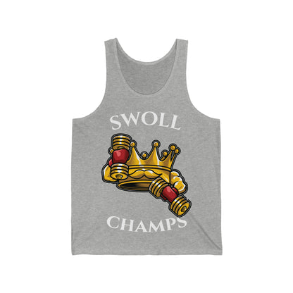 SWOLL CHAMPS - PREMIUM SOFT - Unisex Jersey Tank (Bella+Canvas 3480)