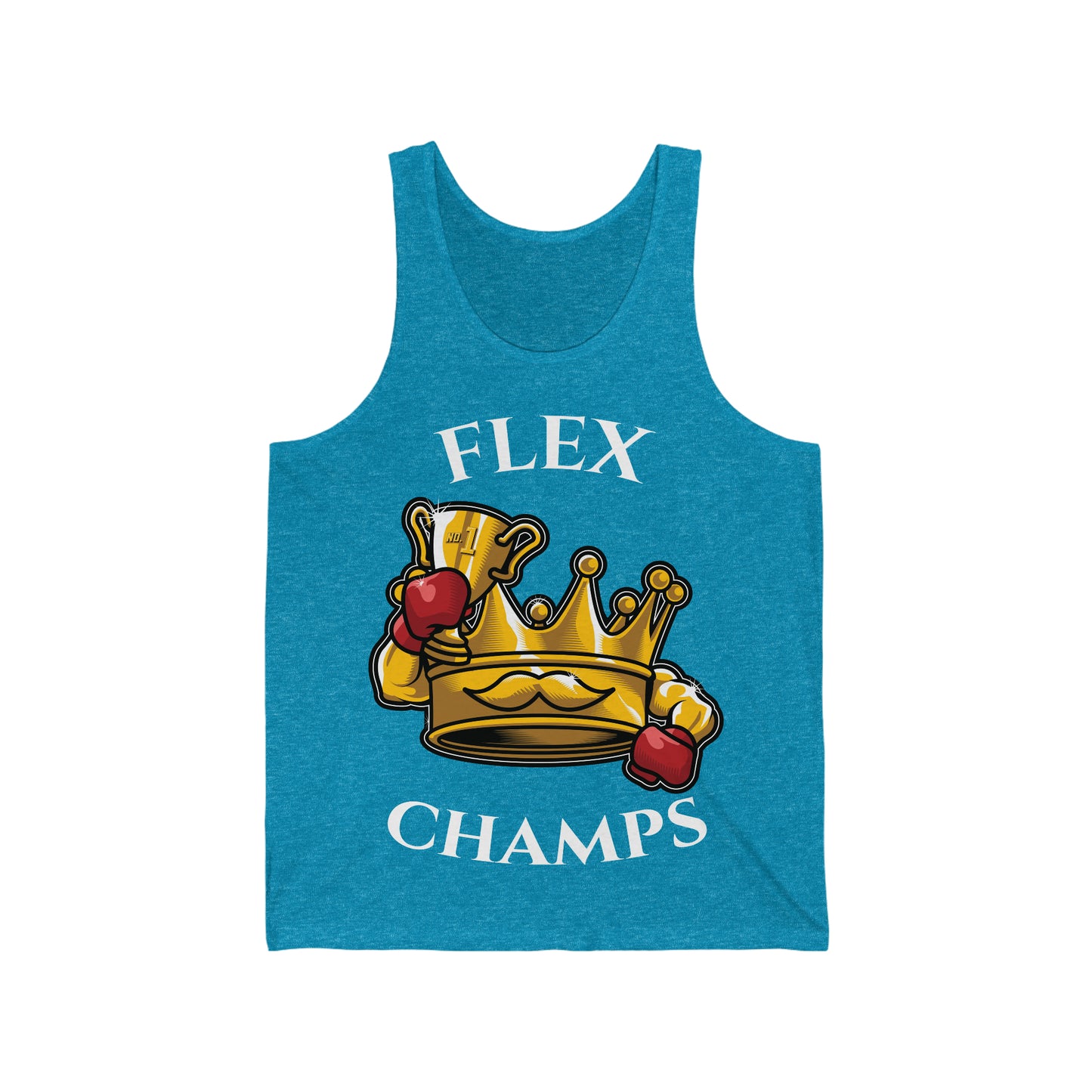 FLEX CHAMPS - PREMIUM SOFT - Unisex Jersey Tank (Bella+Canvas 3480)