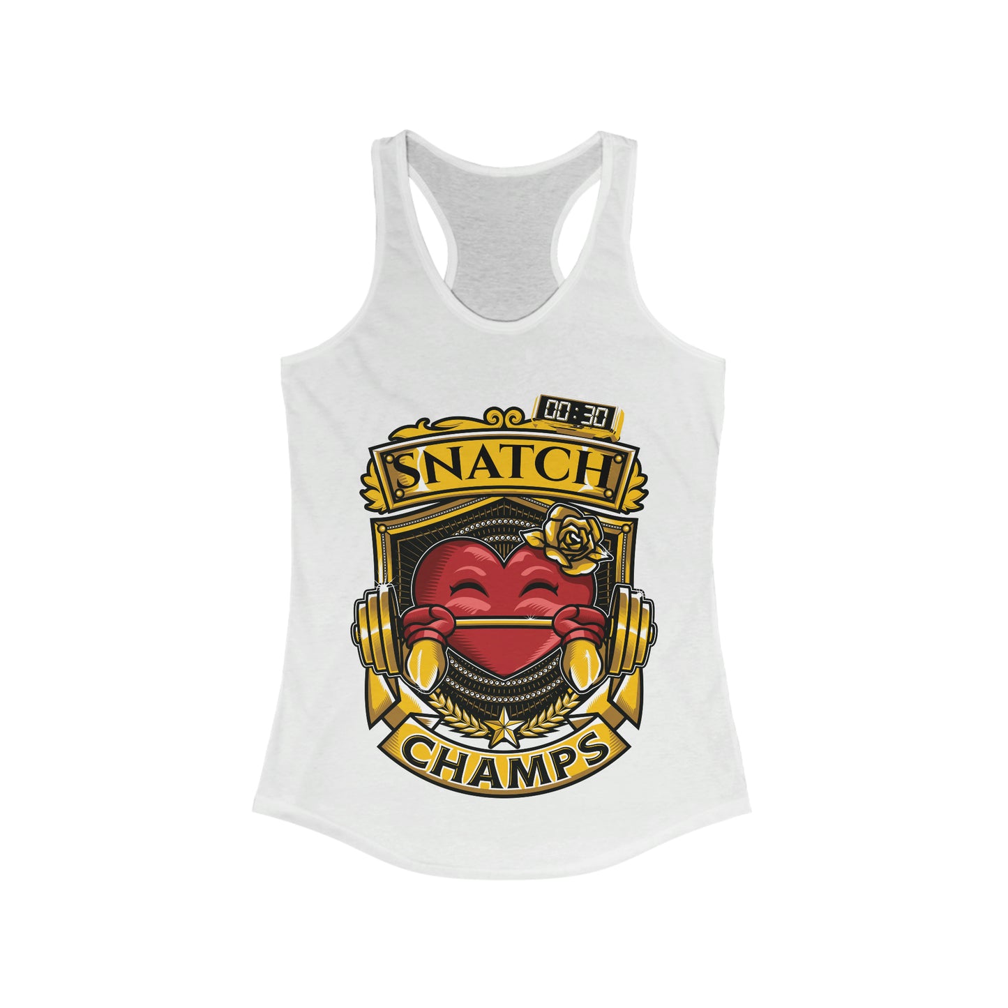 SNATCH CHAMPS  - Women's Ideal Racerback Tank