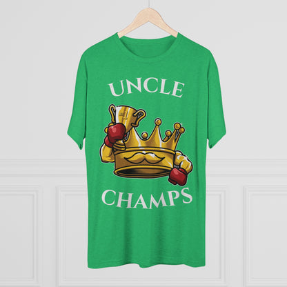 UNCLE CHAMPS  - PREMIUM SOFT - Unisex Tri-Blend Crew Tee (Next Level 6010)