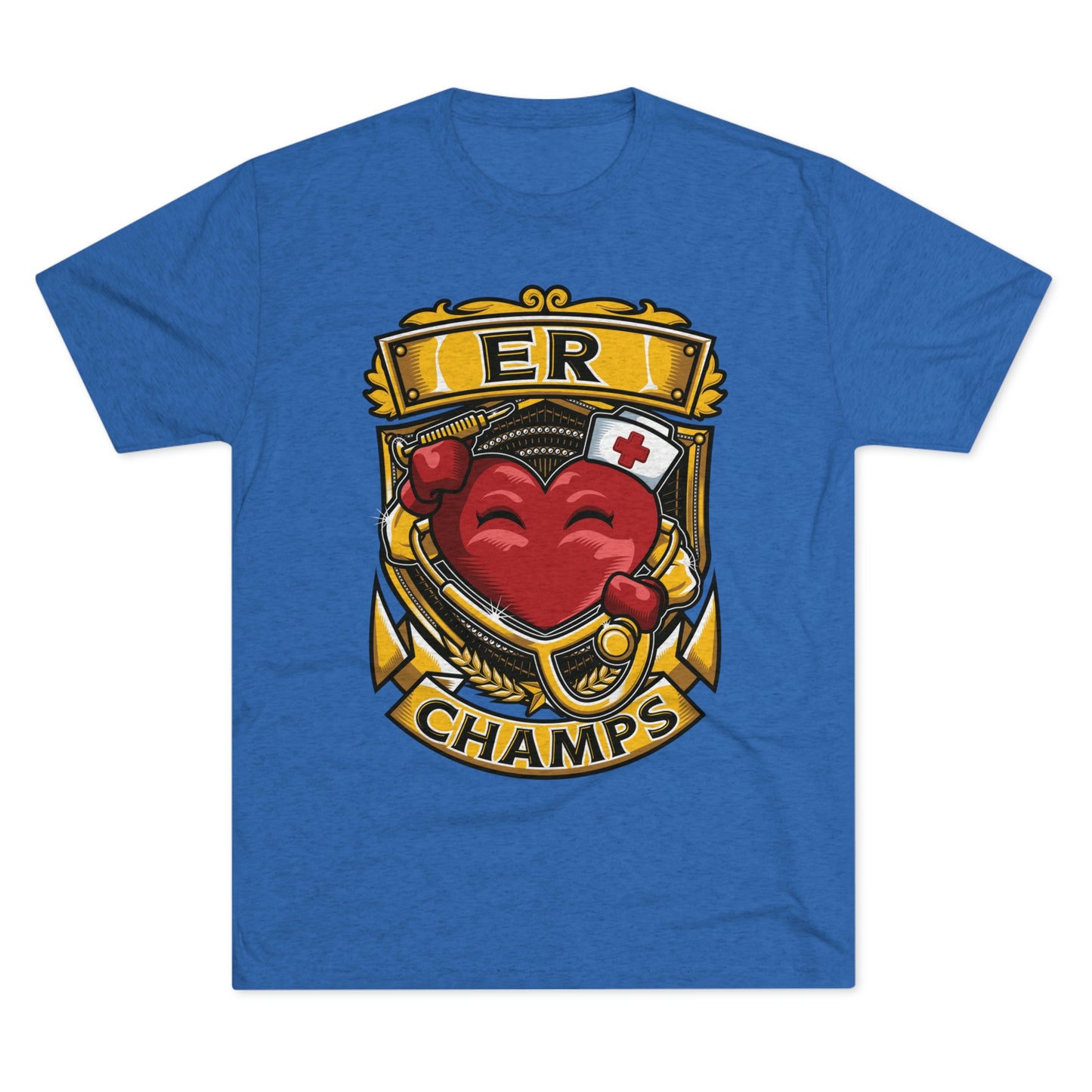 ER CHAMPS - PREMIUM SOFT - Unisex Tri-Blend Crew Tee (Next Level 6010)