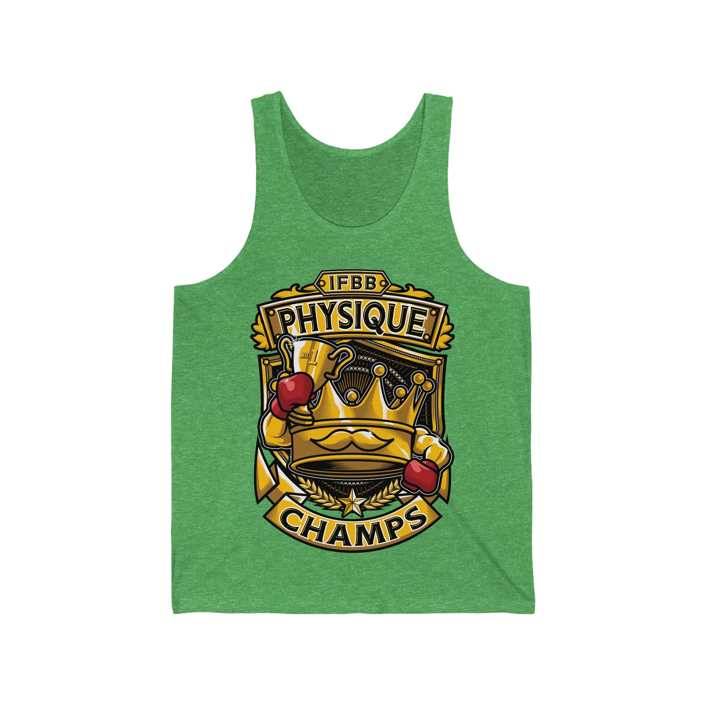 IFBB PHYSIQUE CHAMPS - PREMIUM SOFT - Unisex Jersey Tank (Bella+Canvas 3480)