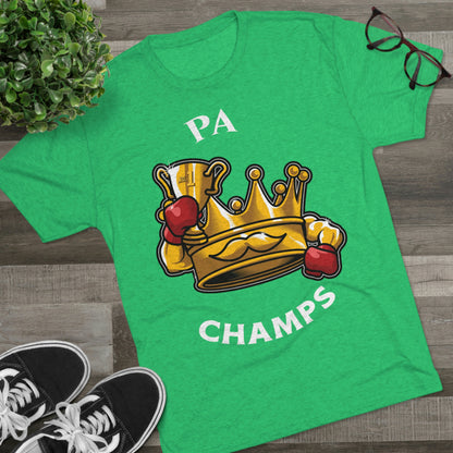 PA CHAMPS (Alternate Logo) - PREMIUM SOFT - Unisex Tri-Blend Crew Tee (Next Level 6010)