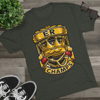 ER CHAMPS - PREMIUM SOFT - Unisex Tri-Blend Crew Tee (Next Level 6010)