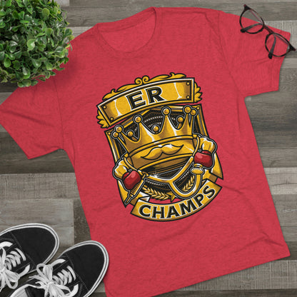 ER CHAMPS - PREMIUM SOFT - Unisex Tri-Blend Crew Tee (Next Level 6010)