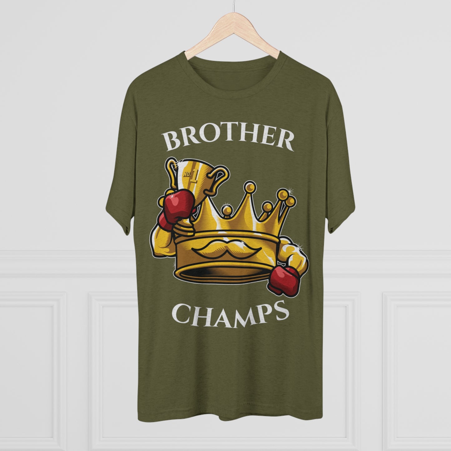 BROTHER CHAMPS  - PREMIUM SOFT - Unisex Tri-Blend Crew Tee (Next Level 6010)