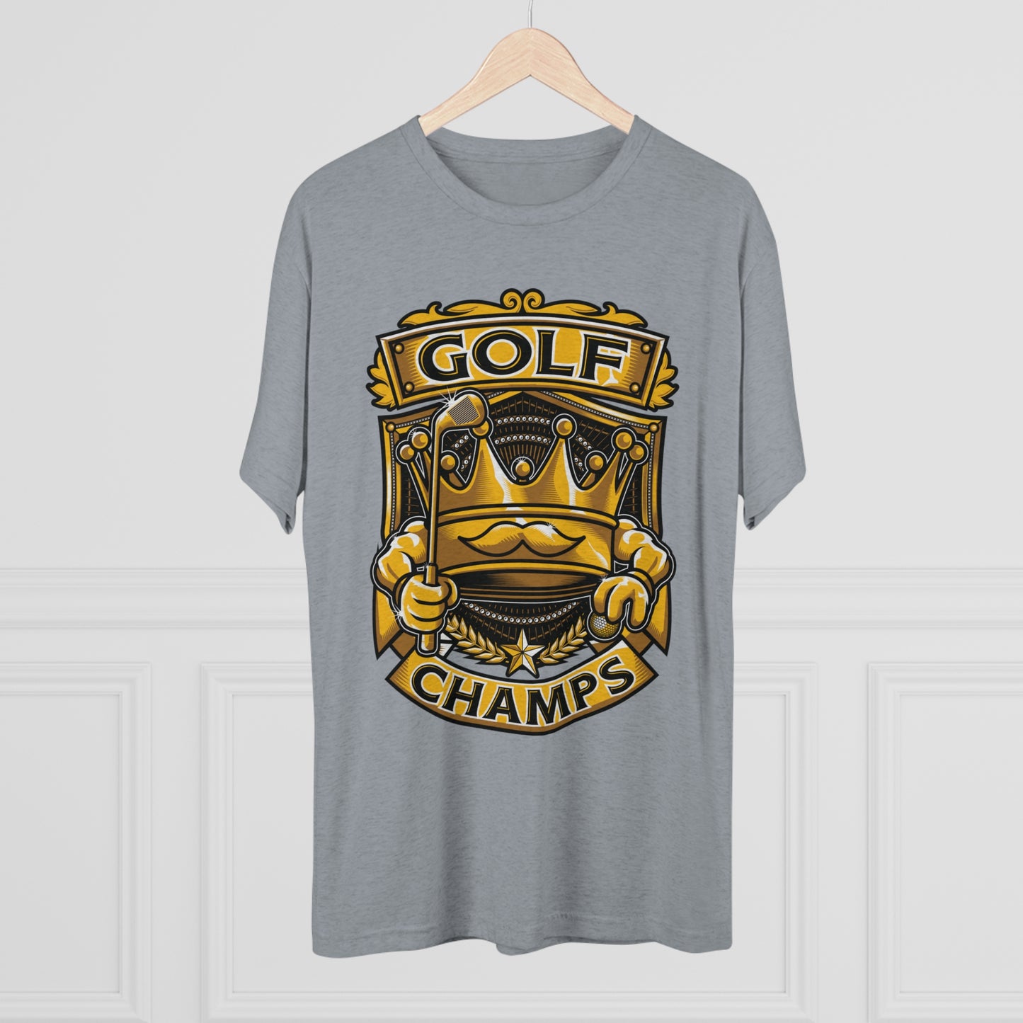 GOLF CHAMPS  - PREMIUM SOFT - Unisex Tri-Blend Crew Tee (Next Level 6010)
