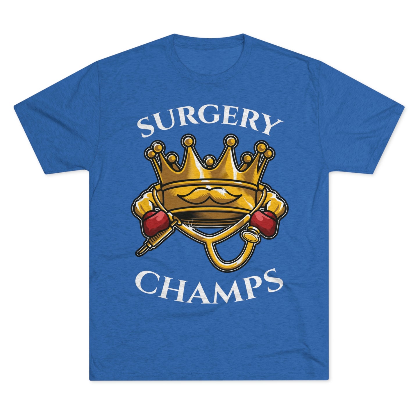 SURGERY CHAMPS - PREMIUM SOFT - Unisex Tri-Blend Crew Tee (Next Level 6010)