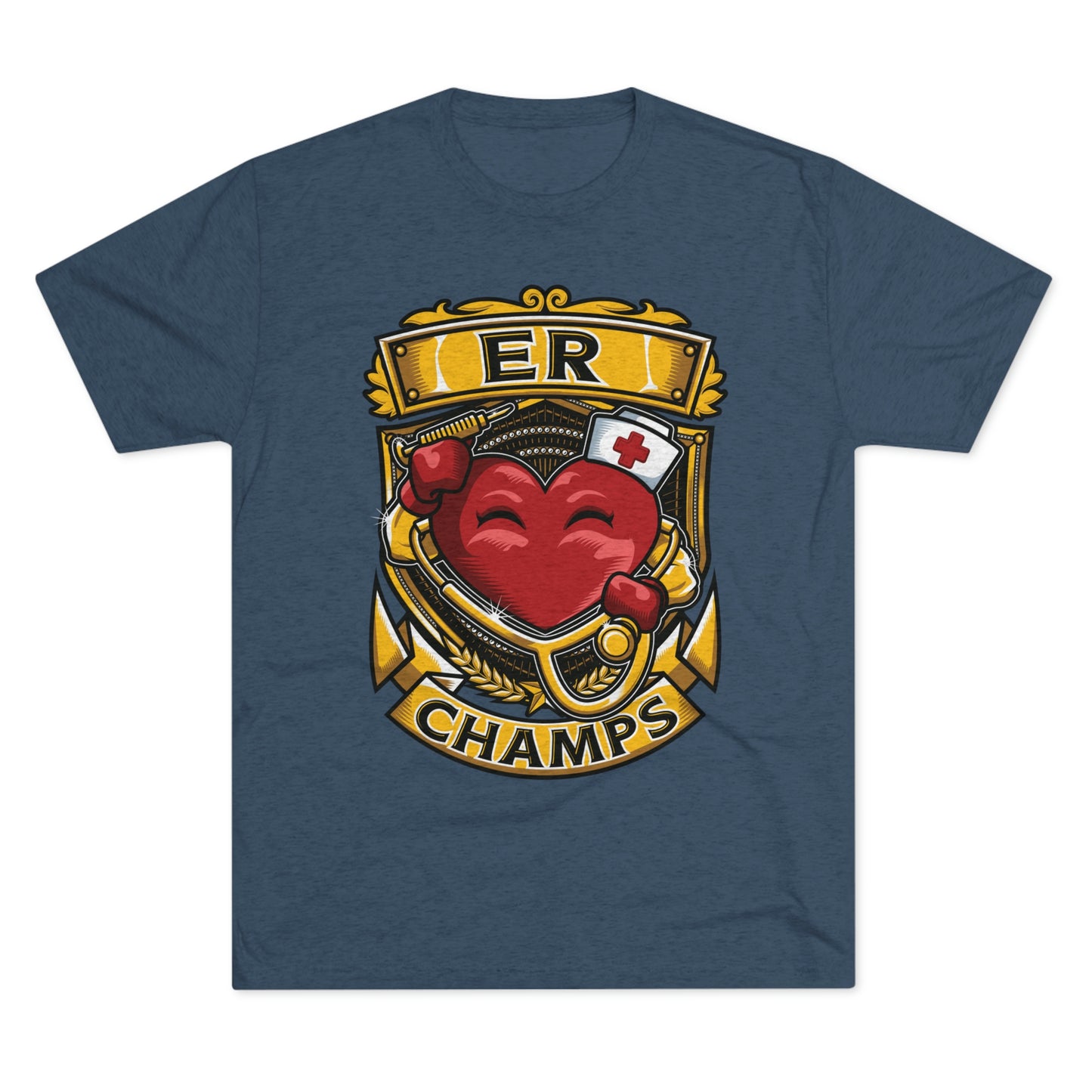 ER CHAMPS - PREMIUM SOFT - Unisex Tri-Blend Crew Tee (Next Level 6010)