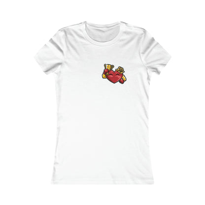 IFBB FIGURE CHAMPS (Small Front Logo) - Women's Favorite Tee (Bella+Canvas)