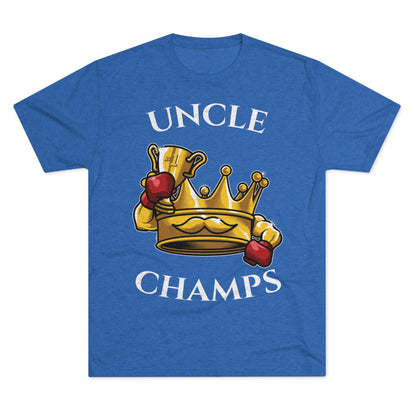 UNCLE CHAMPS  - PREMIUM SOFT - Unisex Tri-Blend Crew Tee (Next Level 6010)