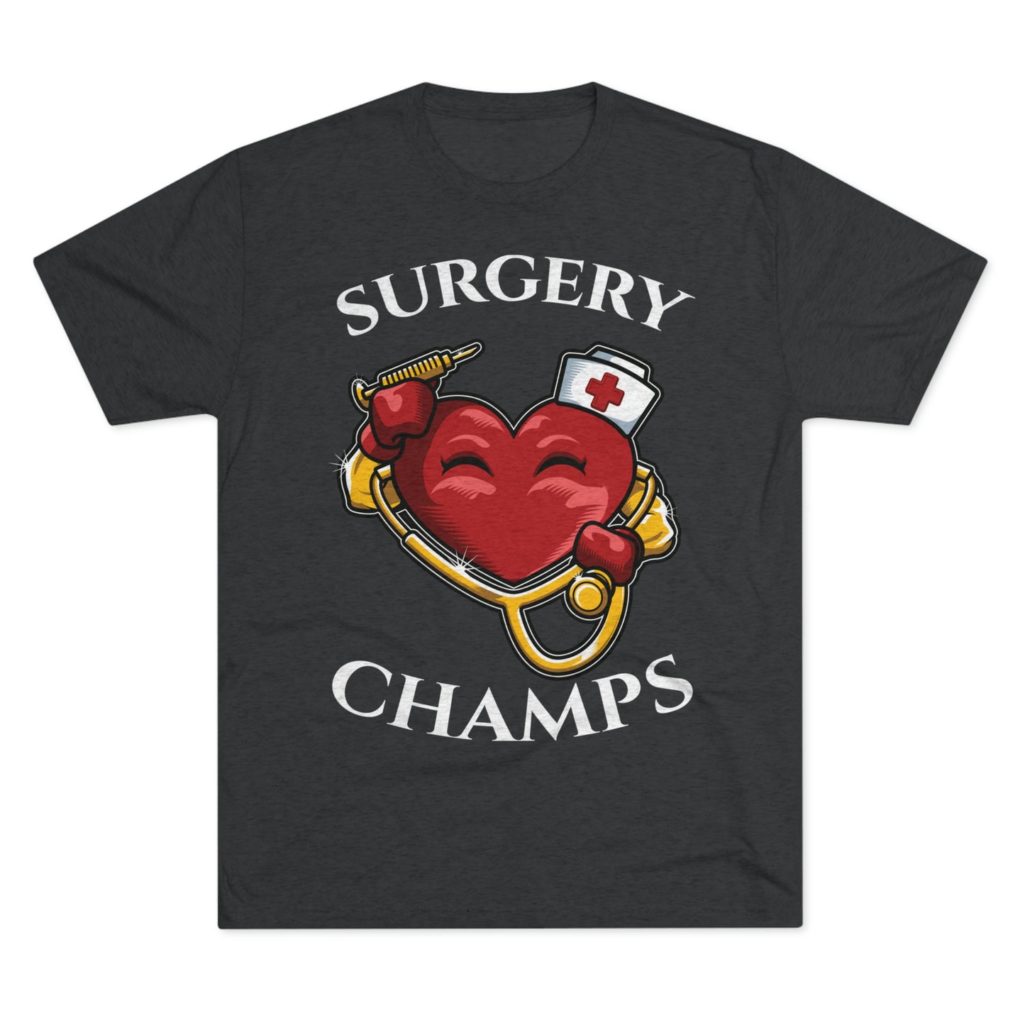 SURGERY CHAMPS - PREMIUM SOFT - Unisex Tri-Blend Crew Tee (Next Level 6010)