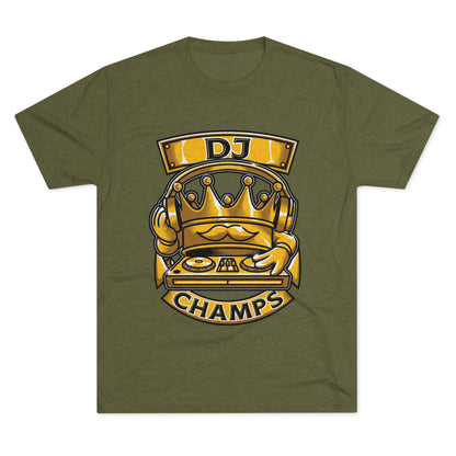 DJ CHAMPS  - PREMIUM SOFT - Unisex Tri-Blend Crew Tee (Next Level 6010)