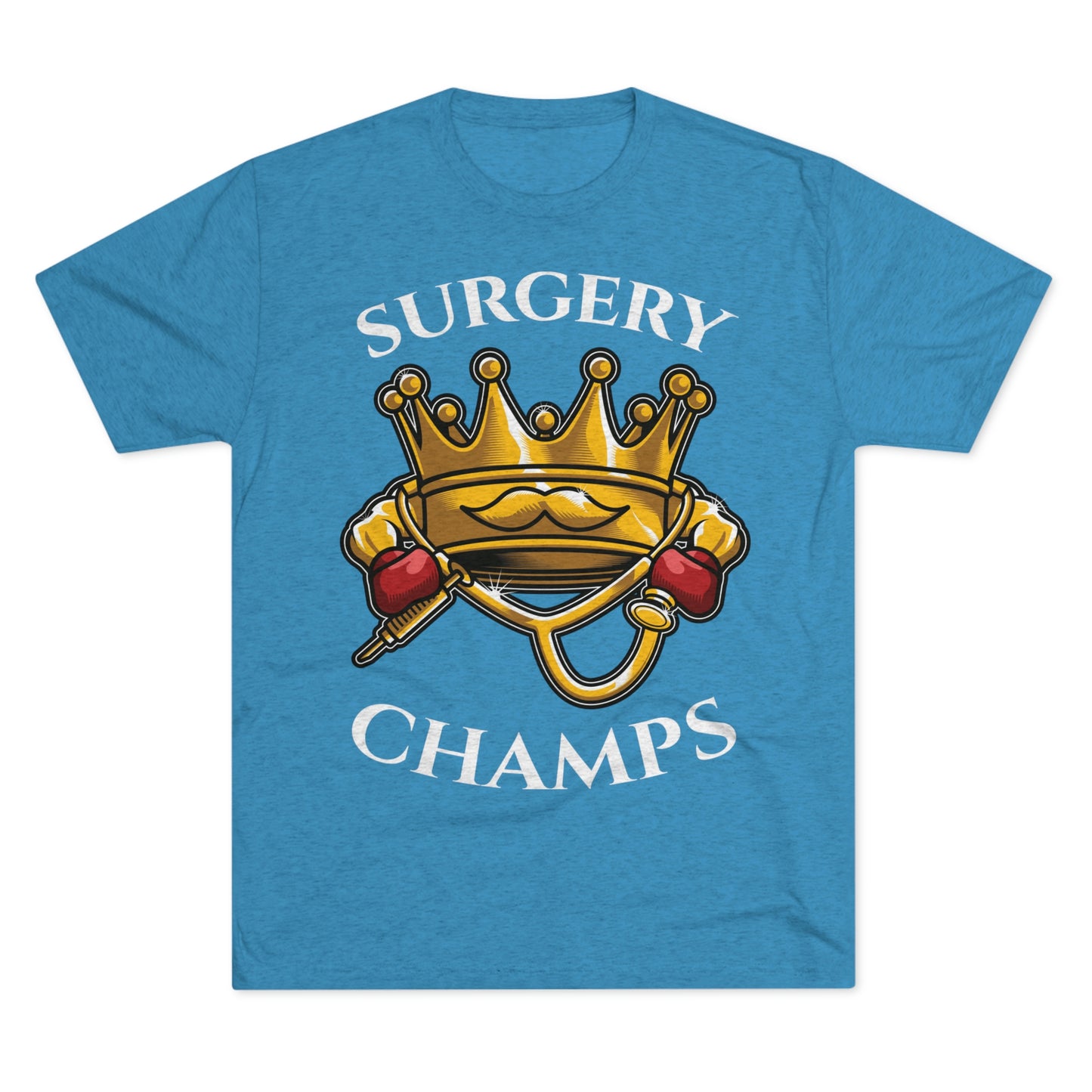SURGERY CHAMPS - PREMIUM SOFT - Unisex Tri-Blend Crew Tee (Next Level 6010)