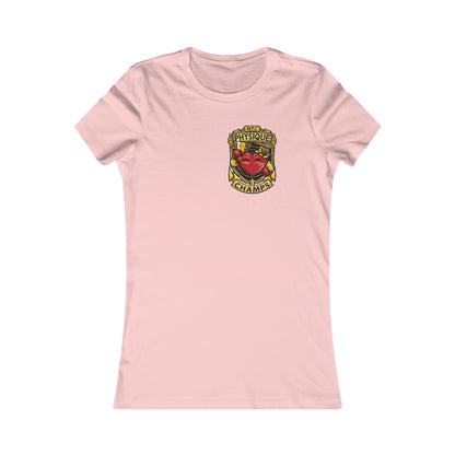 NPC PHYSIQUE CHAMPS! (Small Front Logo) - Women's Favorite Tee (Bella+Canvas)