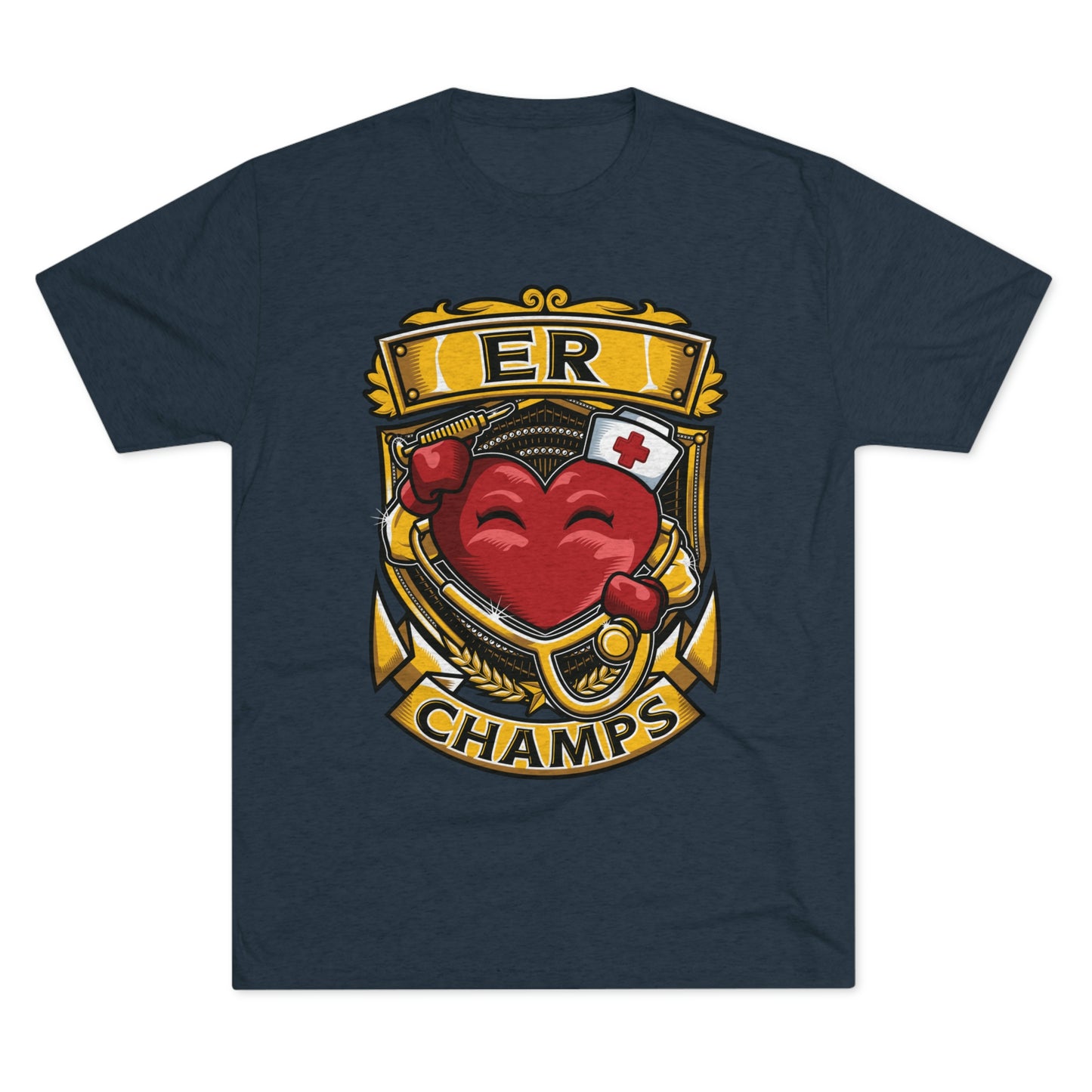 ER CHAMPS - PREMIUM SOFT - Unisex Tri-Blend Crew Tee (Next Level 6010)