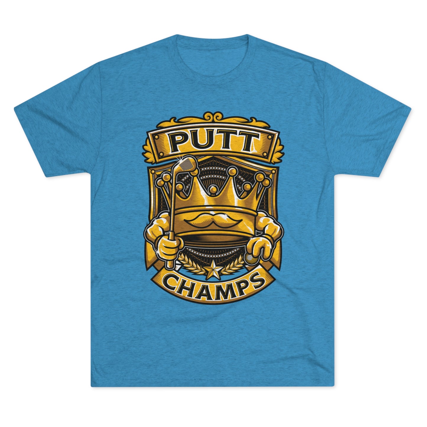 PUTT CHAMPS  - PREMIUM SOFT - Unisex Tri-Blend Crew Tee (Next Level 6010)