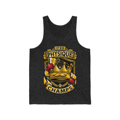 IFBB PHYSIQUE CHAMPS - PREMIUM SOFT - Unisex Jersey Tank (Bella+Canvas 3480)