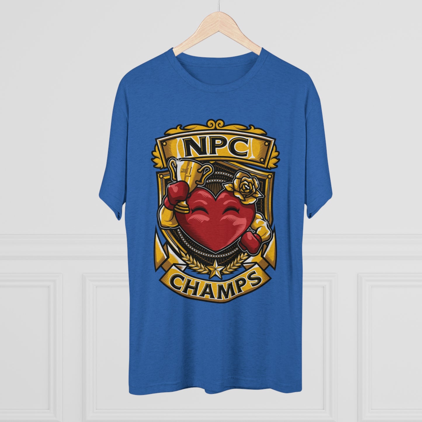 NPC CHAMPS  - PREMIUM SOFT - Unisex Tri-Blend Crew Tee (Next Level 6010)