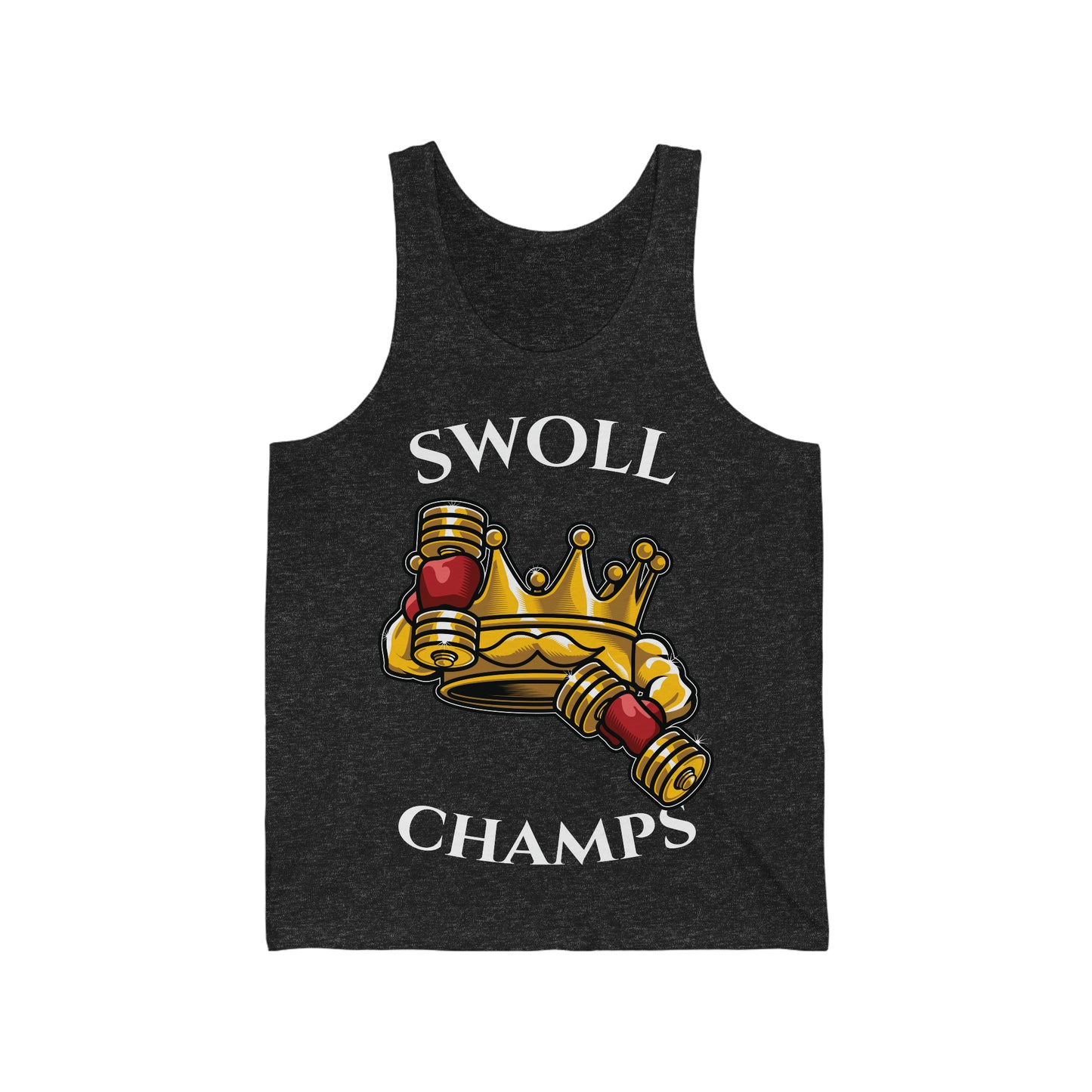 SWOLL CHAMPS - PREMIUM SOFT - Unisex Jersey Tank (Bella+Canvas 3480)