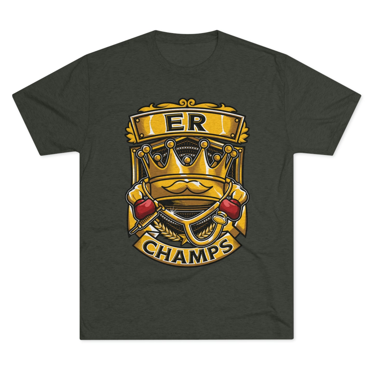 ER CHAMPS - PREMIUM SOFT - Unisex Tri-Blend Crew Tee (Next Level 6010)