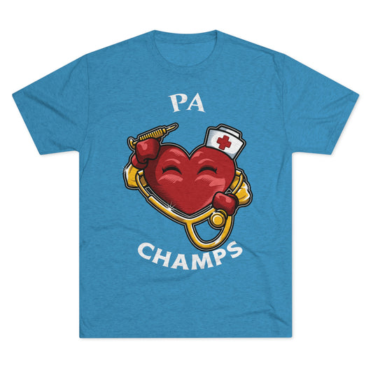 PA CHAMPS - PREMIUM SOFT - Unisex Tri-Blend Crew Tee (Next Level 6010)