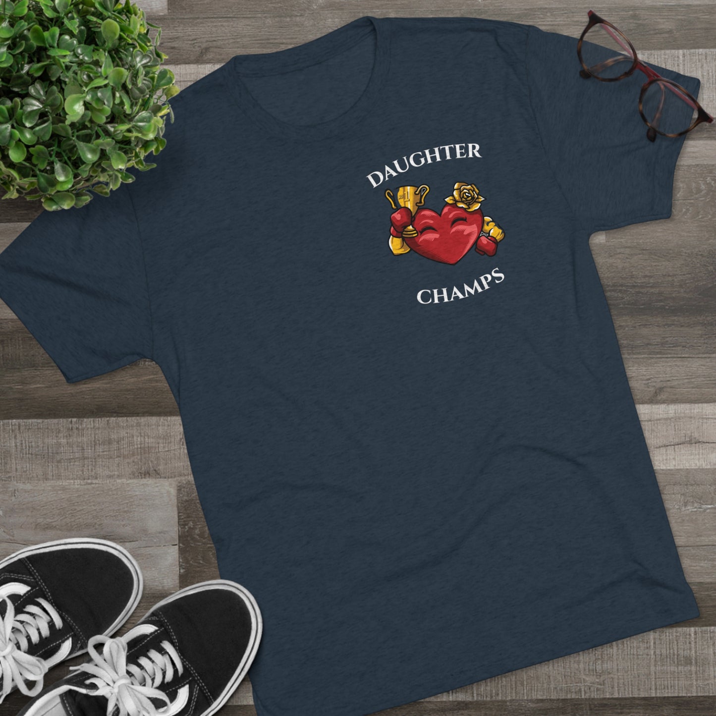 DAUGHTER CHAMPS  - PREMIUM SOFT - Unisex Tri-Blend Crew Tee (Next Level 6010)