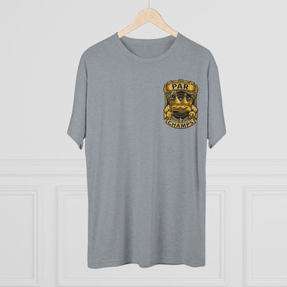 PAR CHAMPS (Small Logo)  - PREMIUM SOFT - Unisex Tri-Blend Crew Tee (Next Level 6010)
