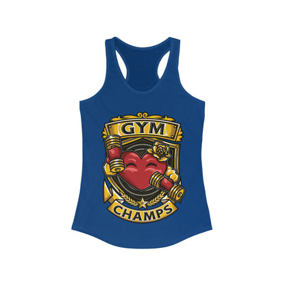 GYM CHAMPS  - Women's Ideal Racerback Tank