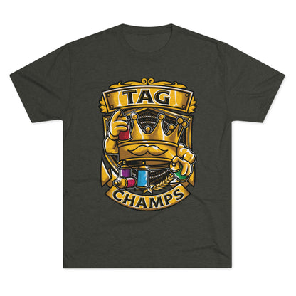 TAG CHAMPS  - PREMIUM SOFT - Unisex Tri-Blend Crew Tee (Next Level 6010)