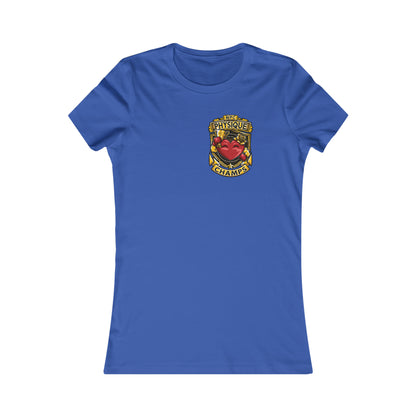 NPC PHYSIQUE CHAMPS! (Small Front Logo) - Women's Favorite Tee (Bella+Canvas)
