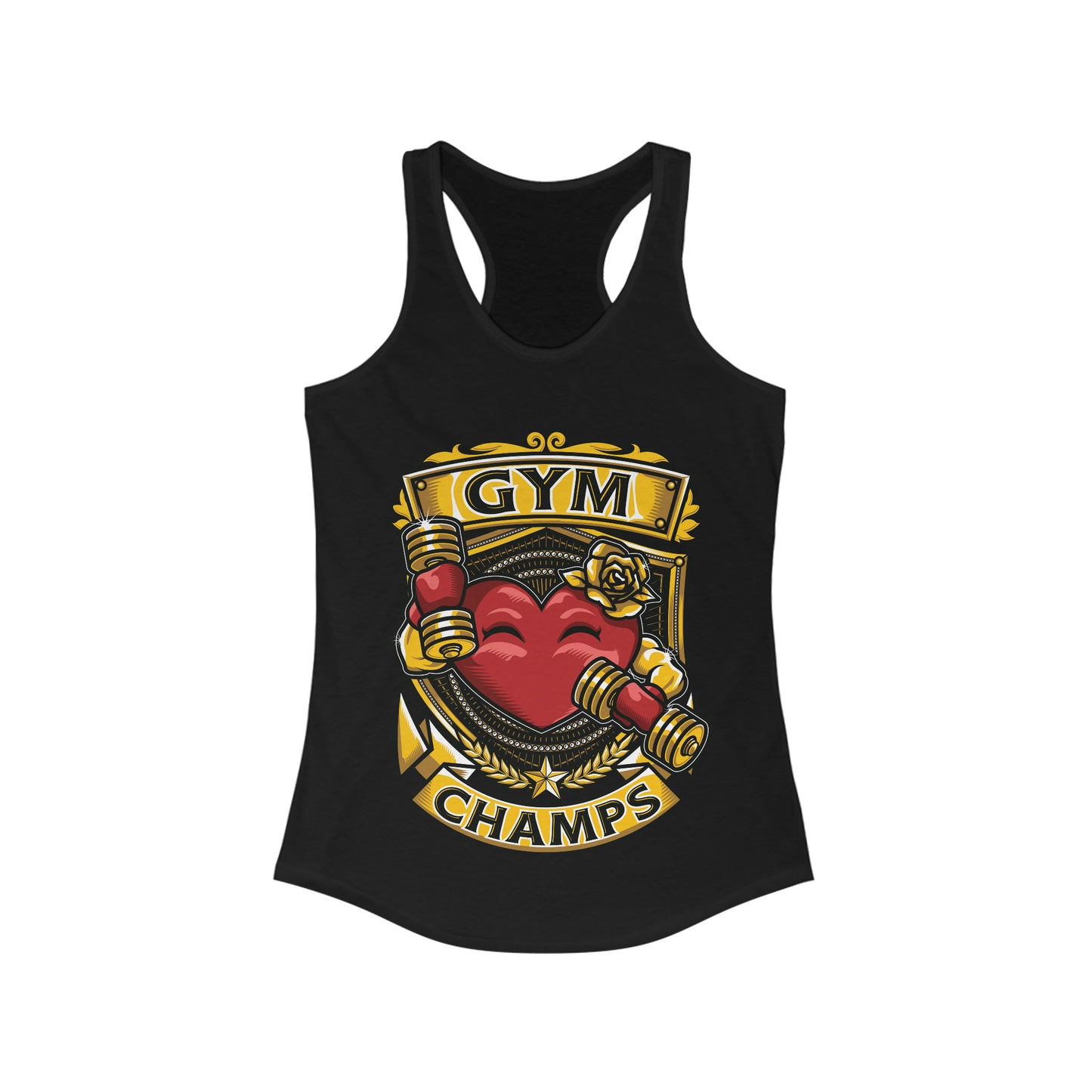 GYM CHAMPS  - Women's Ideal Racerback Tank