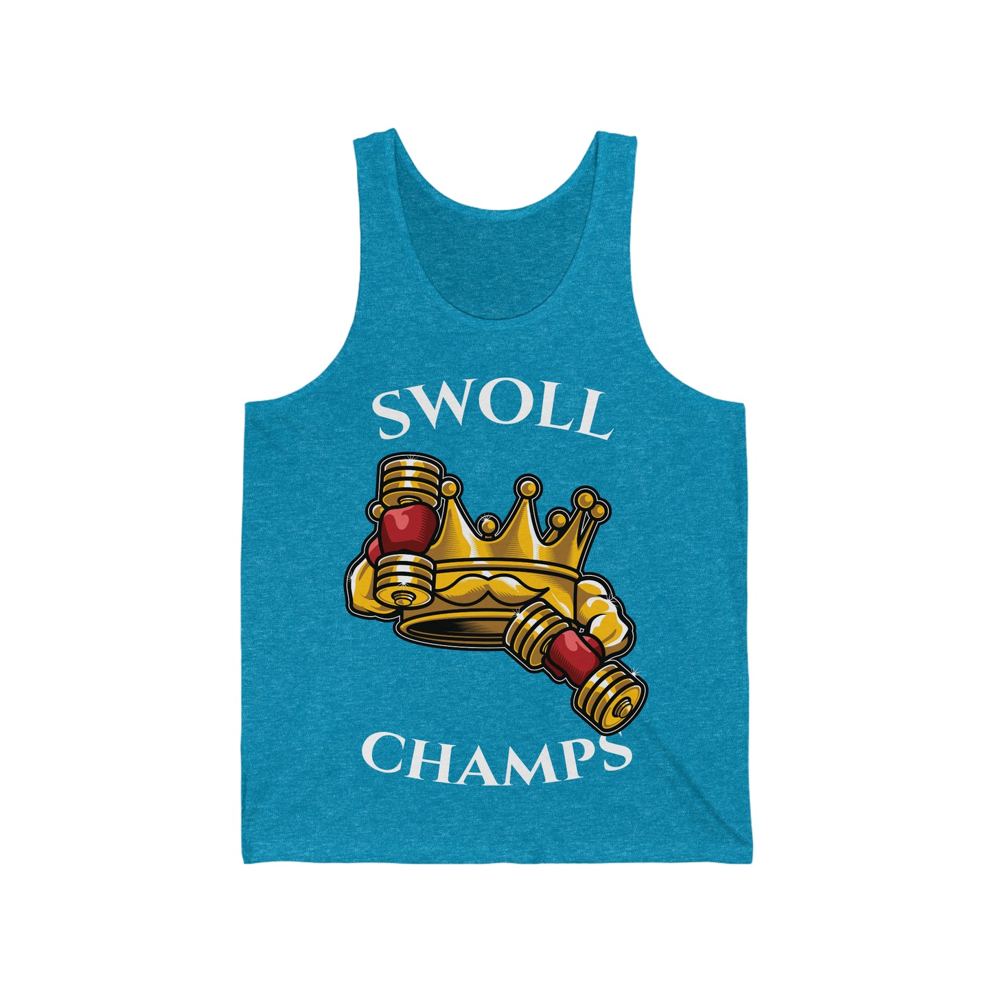 SWOLL CHAMPS - PREMIUM SOFT - Unisex Jersey Tank (Bella+Canvas 3480)