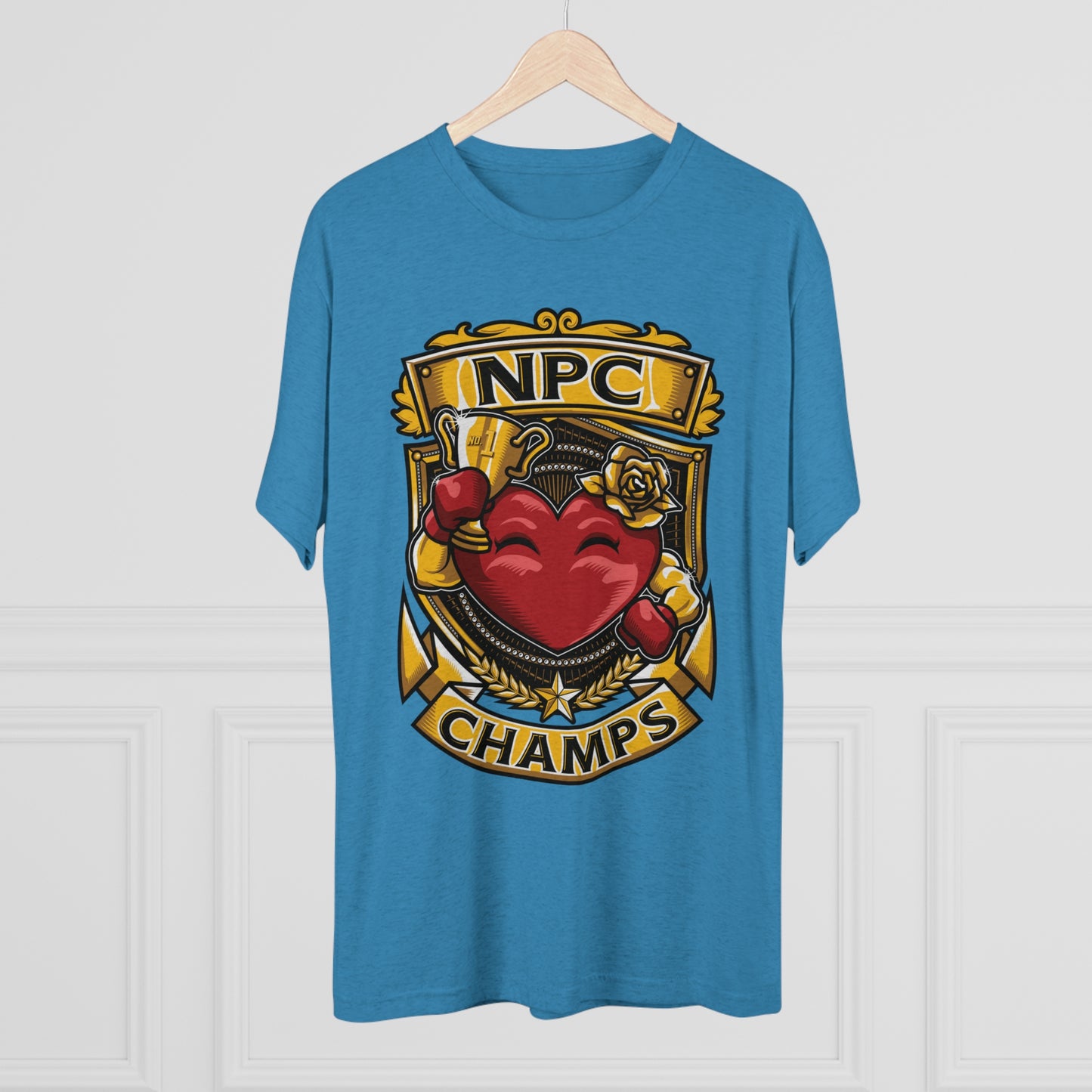 NPC CHAMPS  - PREMIUM SOFT - Unisex Tri-Blend Crew Tee (Next Level 6010)