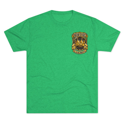 BIRDIE CHAMPS (Small Logo) - PREMIUM SOFT - Unisex Tri-Blend Crew Tee (Next Level 6010)