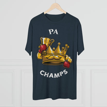 PA CHAMPS (Alternate Logo) - PREMIUM SOFT - Unisex Tri-Blend Crew Tee (Next Level 6010)