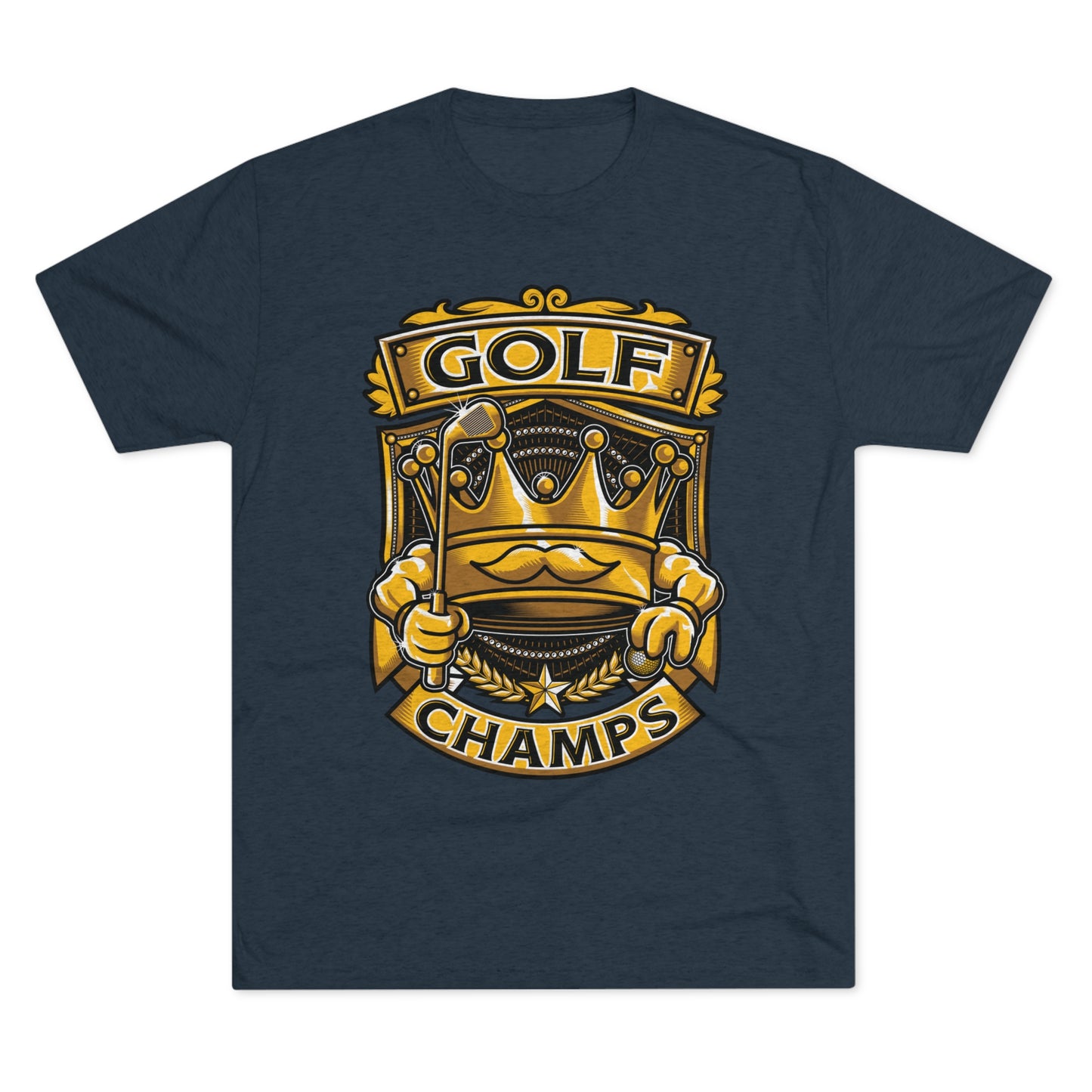 GOLF CHAMPS  - PREMIUM SOFT - Unisex Tri-Blend Crew Tee (Next Level 6010)