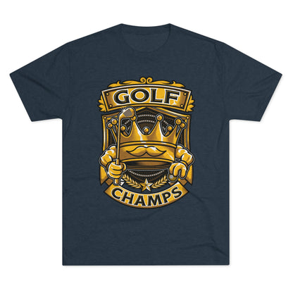 GOLF CHAMPS  - PREMIUM SOFT - Unisex Tri-Blend Crew Tee (Next Level 6010)
