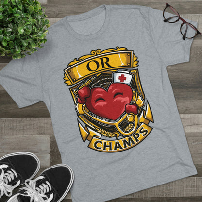 OR CHAMPS  - PREMIUM SOFT - Unisex Tri-Blend Crew Tee (Next Level 6010)
