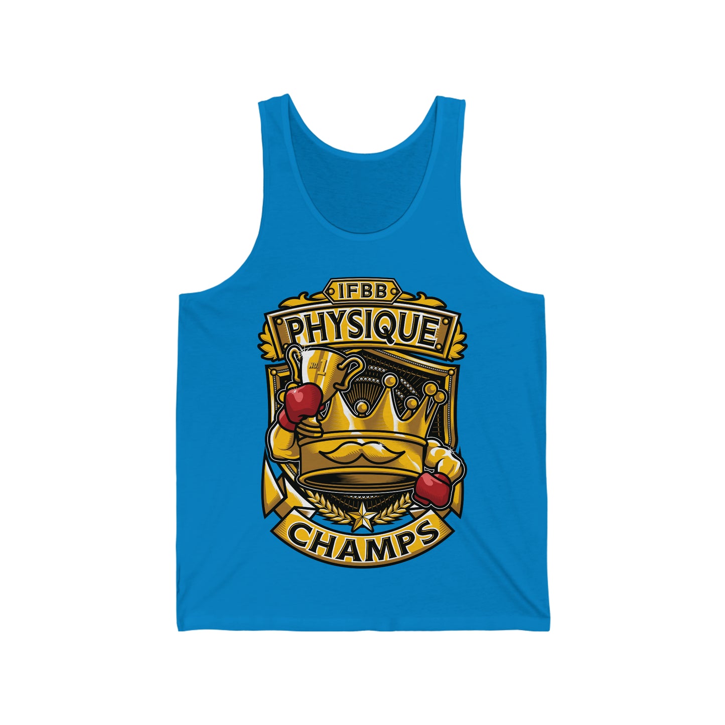 IFBB PHYSIQUE CHAMPS - PREMIUM SOFT - Unisex Jersey Tank (Bella+Canvas 3480)