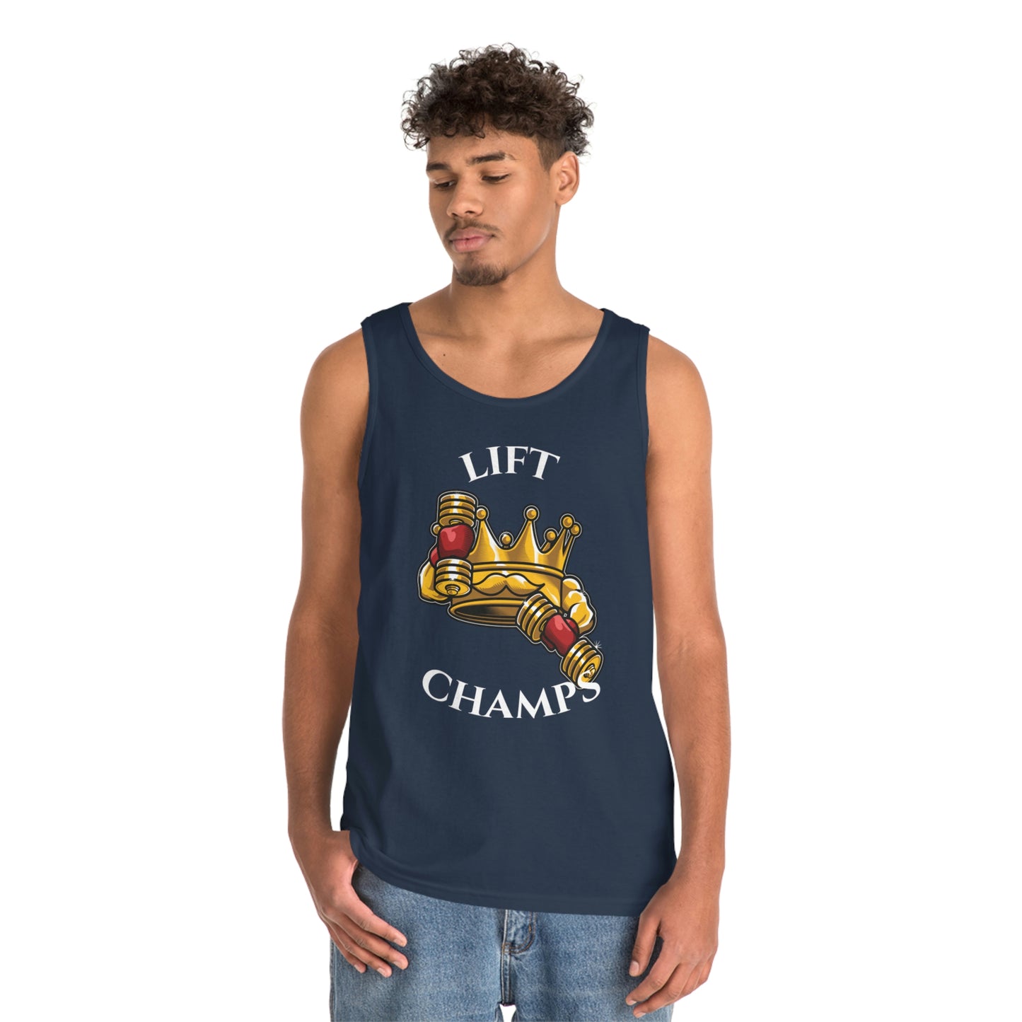 LIFT CHAMPS - Unisex Heavy Cotton Tank Top