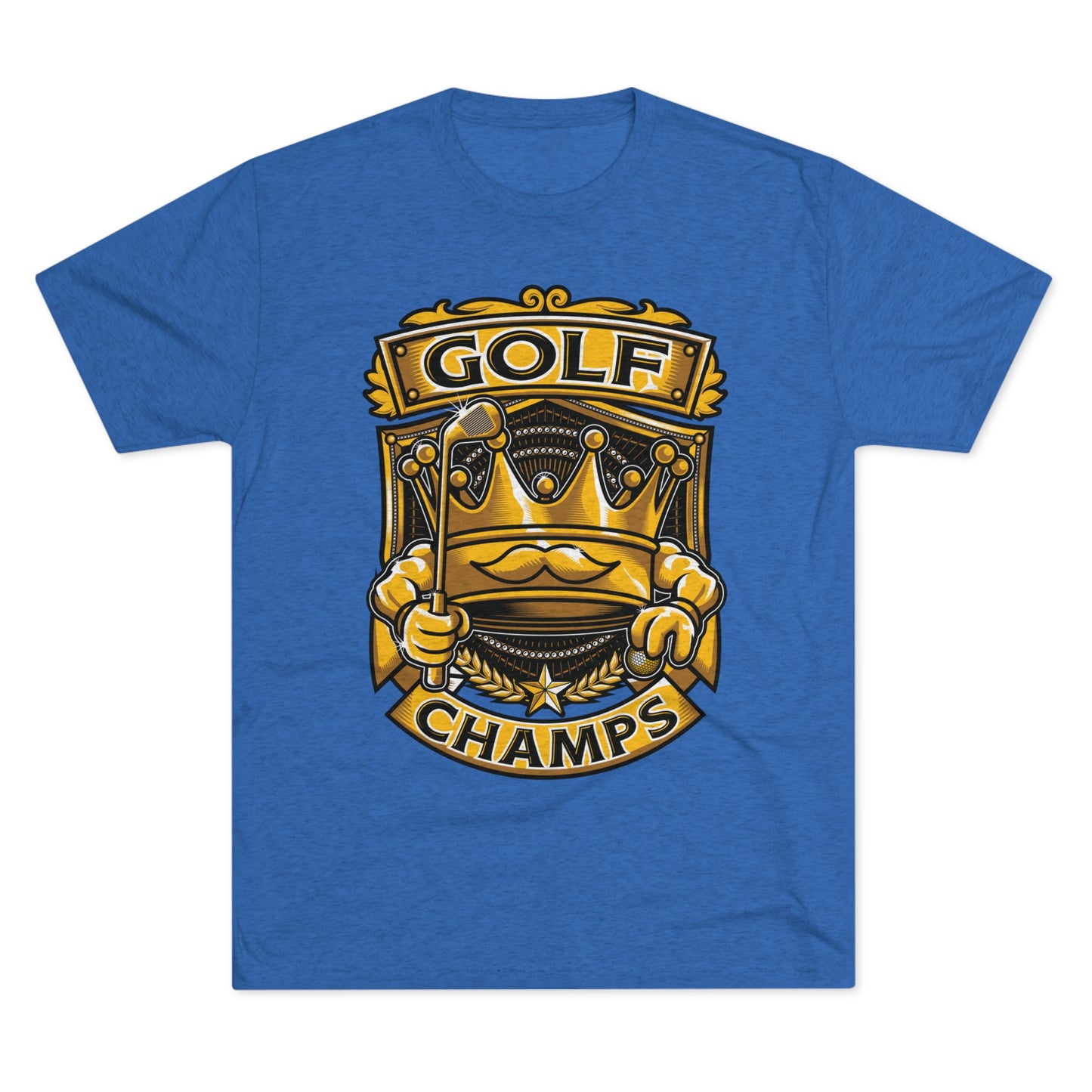 GOLF CHAMPS  - PREMIUM SOFT - Unisex Tri-Blend Crew Tee (Next Level 6010)