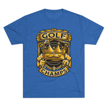 GOLF CHAMPS  - PREMIUM SOFT - Unisex Tri-Blend Crew Tee (Next Level 6010)