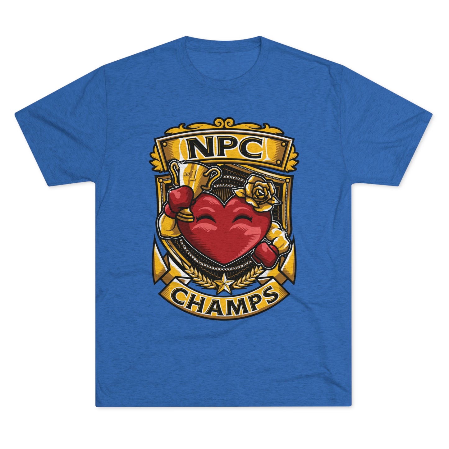 NPC CHAMPS  - PREMIUM SOFT - Unisex Tri-Blend Crew Tee (Next Level 6010)