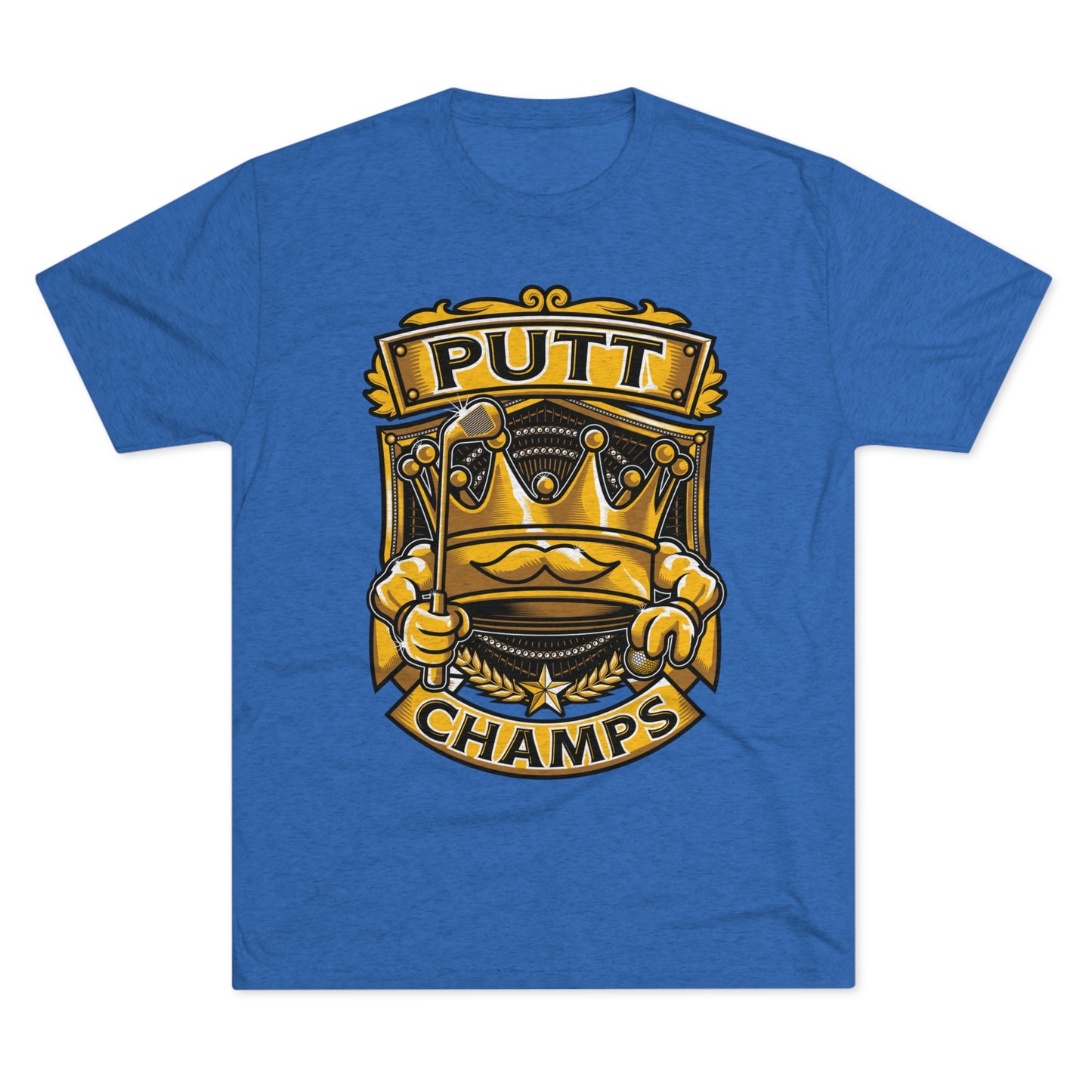 PUTT CHAMPS  - PREMIUM SOFT - Unisex Tri-Blend Crew Tee (Next Level 6010)
