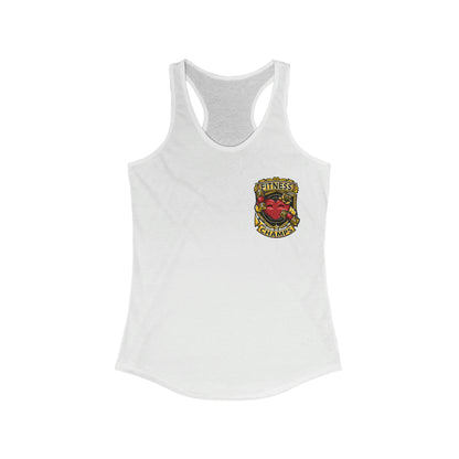 FITNESS CHAMPS (Small Logo) - Women's Ideal Racerback Tank