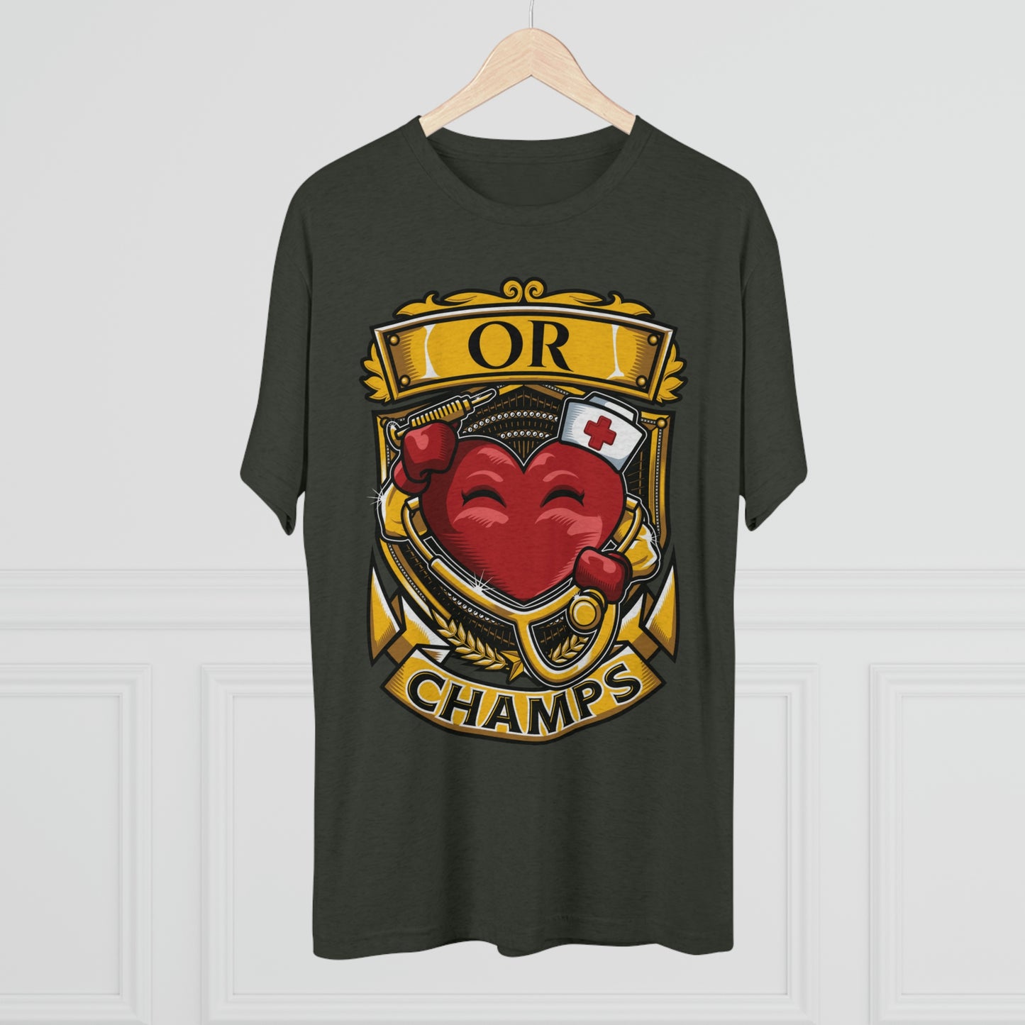 OR CHAMPS  - PREMIUM SOFT - Unisex Tri-Blend Crew Tee (Next Level 6010)