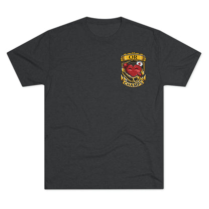OR CHAMPS (Small Logo)  - PREMIUM SOFT - Unisex Tri-Blend Crew Tee (Next Level 6010)